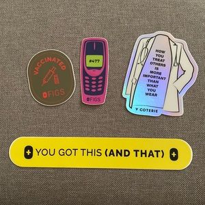 FIGS stickers